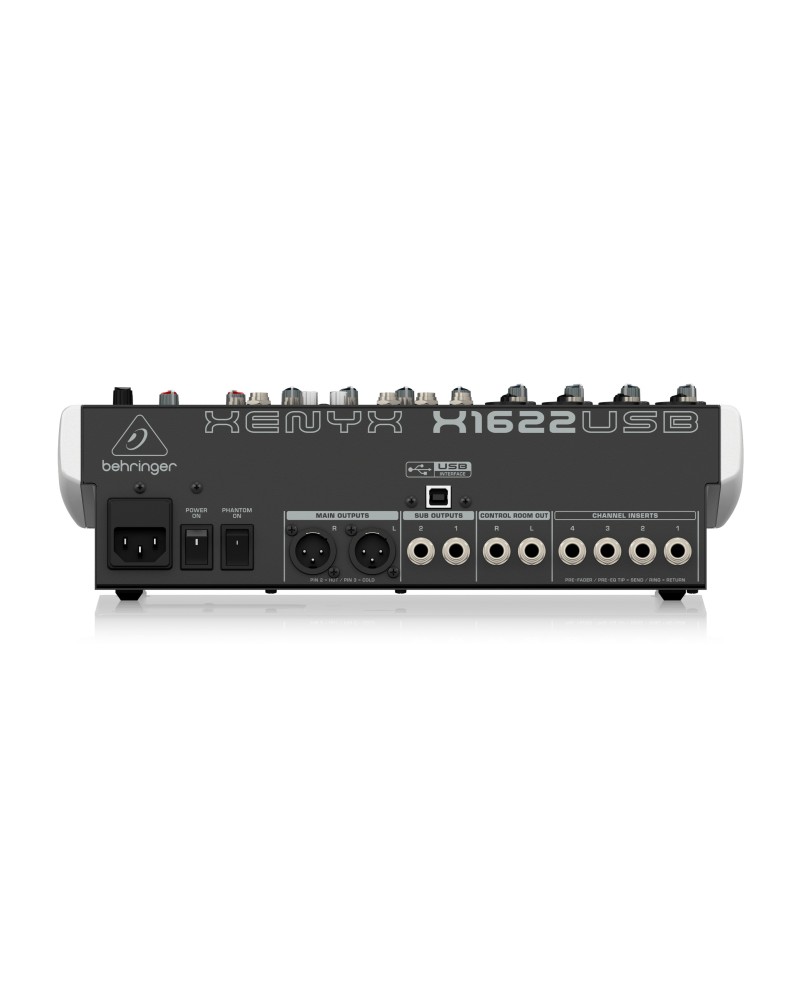BEHRINGER - X1622USB - Mezclador Análogo X1622USB